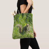 See You Squirrel Shoulder Tote トートバッグ (クローズアップ)