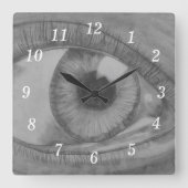 See You Wall Clock スクエア壁時計 (正面)