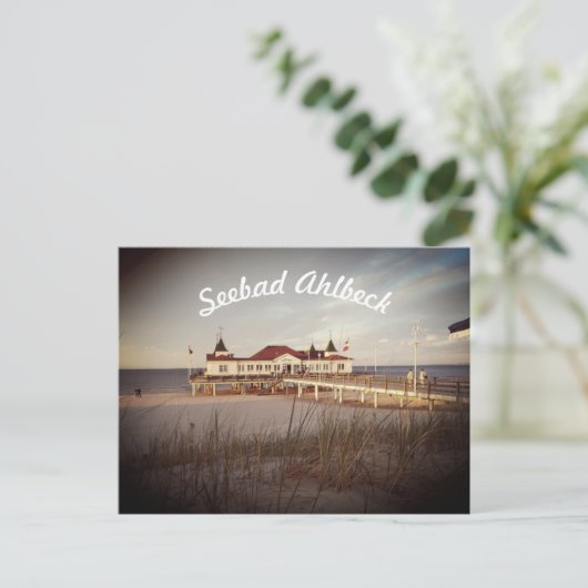 Seebad Ahlbeck Postcard ポストカード (スタンド正面)