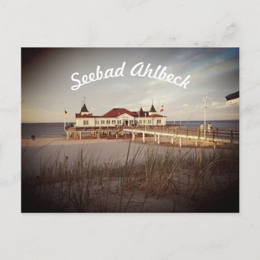 Seebad Ahlbeck Postcard ポストカード (正面)