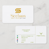 SEEBOOS名刺 名刺 (正面/裏面)