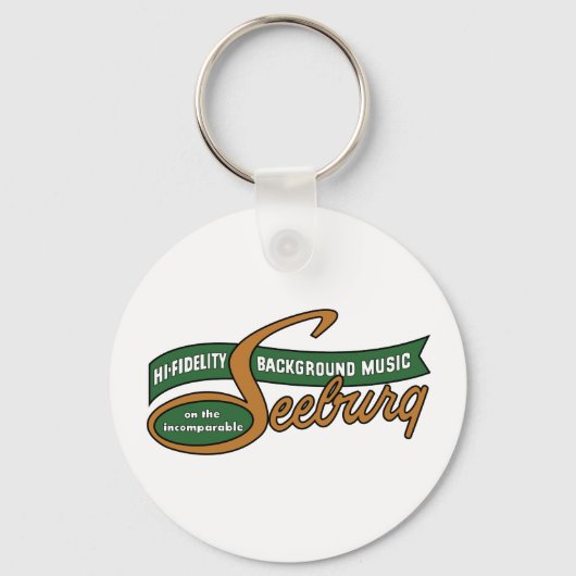 Seeburg 1000 Music Logo Keychain キーホルダー (正面)