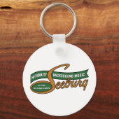 Seeburg 1000 Music Logo Keychain キーホルダー (正面)