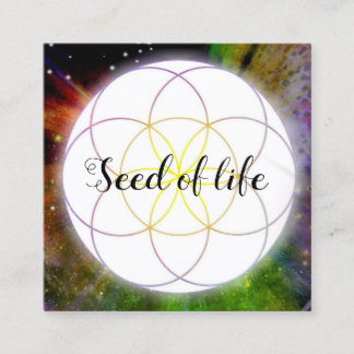 Seed of life スクエア名刺