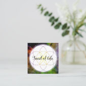 Seed of life スクエア名刺 (スタンド正面)