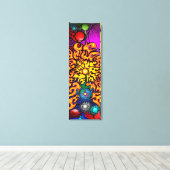 Seed of Life - Canvas Print キャンバスプリント (インサイチュ (ウッドフロア))