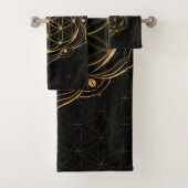 Seed of life in Lotus – 聖幾何学 バスタオルセット (インサイチュ)