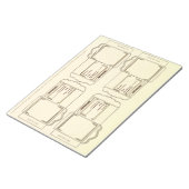 Seed Packet cream DYI Notepad ノートパッド (アングル)