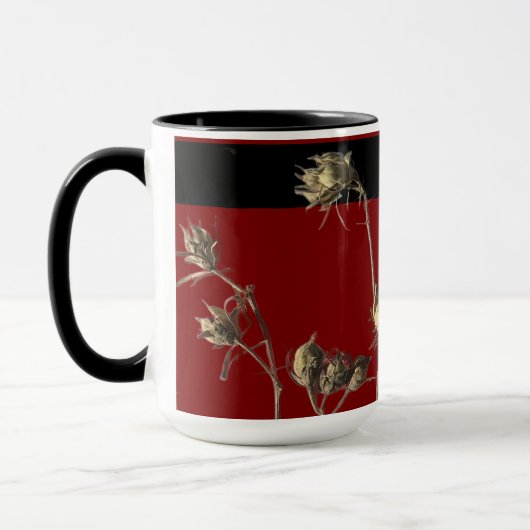 Seed Pods on a Combo Mug (15 oz) マグカップ (左)