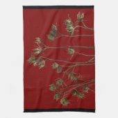 Seed Pods on a Kitchen Towel キッチンタオル (縦)