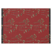 Seed Pods on a Tablecloth テーブルクロス (正面(横))