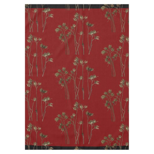 Seed Pods on a Tablecloth テーブルクロス (正面)