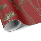 Seed Pods on a Wrapping Paper Roll ラッピングペーパー (ロールコーナー)