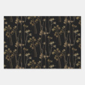 Seed Pods on a Wrapping Paper Set  ラッピングペーパーシート (正面3)