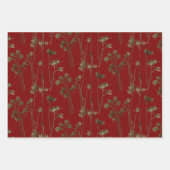 Seed Pods on a Wrapping Paper Set  ラッピングペーパーシート (正面)