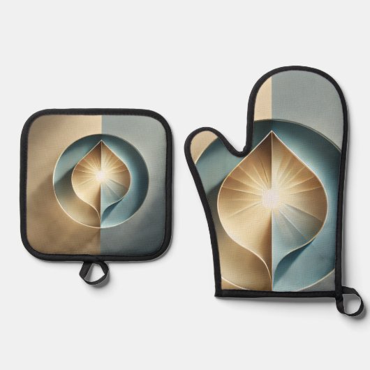 Seeing The Way 鍋つかみ&鍋敷きセット (正面)