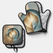 Seeing The Way 鍋つかみ&鍋敷きセット (正面/裏面)