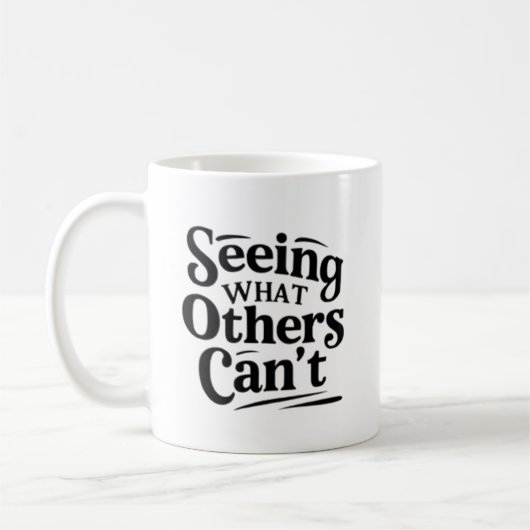 Seeing What Others Can’t – Radiologic Technologist コーヒーマグカップ (左)