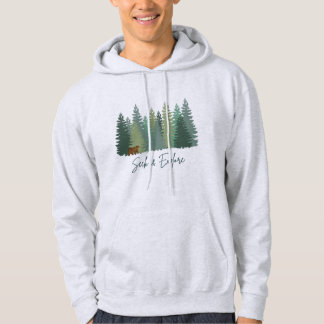 Seek & Explore Men'sフード付きスウェットシャツ パーカ