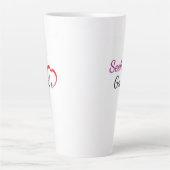 Seek God's Heart  カフェラテマグ (正面)