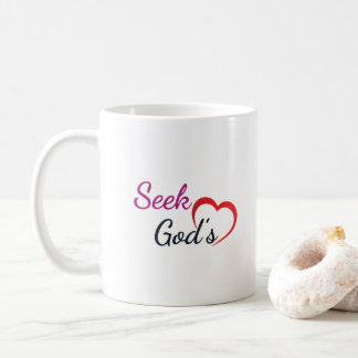 Seek God's Heart  コーヒーマグカップ