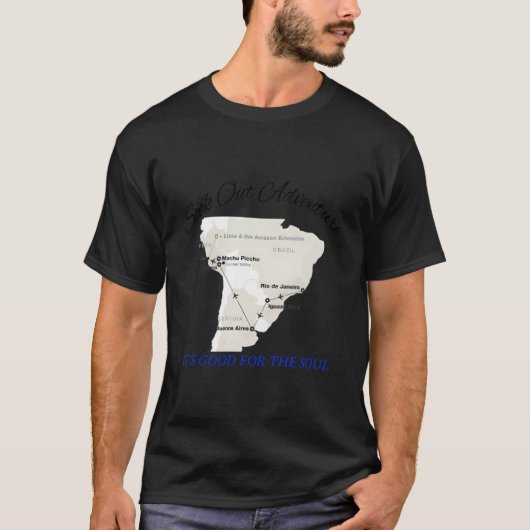 Seek Out Adventure It'S For The Soul Tシャツ (正面)