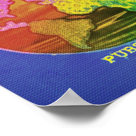 Seek Peace Earth Poster ポスター (角)