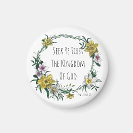 Seek Ye First the Kingdom Magnet マグネット