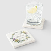 Seek Ye First the Kingdom Stone Coaster ストーンコースター (横)