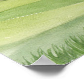 Seek Ye First the Kingdom Winter Tree Landscape ポスター (角)