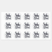 Seek & You Will find Gospelことわざ聖なる書物、 経典アート ラベル (シート)