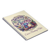 Seeking Refuge in Books Whimsical Celestial ノートブック (右側)