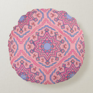 Seelenkreis – Leuchtende Mandala Fleecedecke  ラウンドクッション
