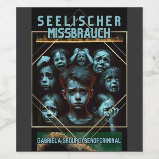 Seelischer Missbrauch  ワインラベル (シングルラベル)