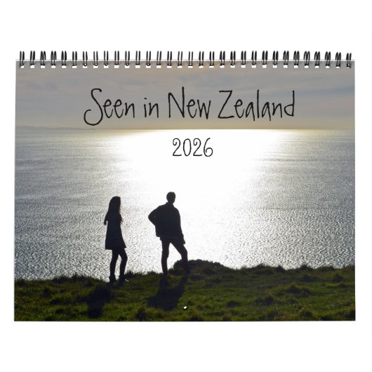 Seen in New Zealand calendar カレンダー (カバー)