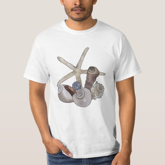 Seestern am Strand Tシャツ (正面)