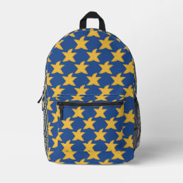 Seesterne プリントバックパック