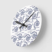 Seferé ラウンド壁時計 (傾斜)