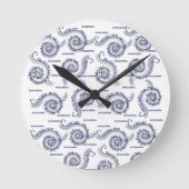 Seferé ラウンド壁時計 (正面)