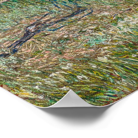 Segantini – アルプスの春(1897) ポスター (角)