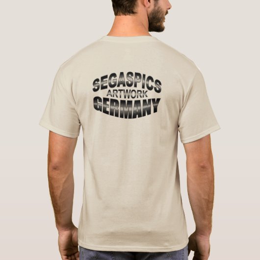 Segaspics Artwork Germany Sports  - Rugby Football Tシャツ (裏面)