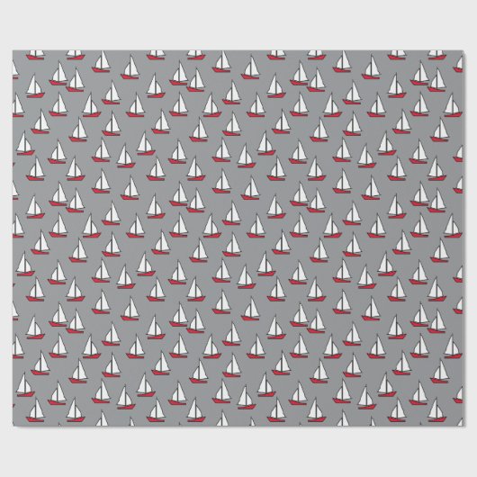 Segelboot ラッピングペーパー (フラット)