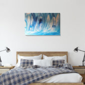 Segeln an einem Sommertag キャンバスプリント (インサイチュ (寝室))