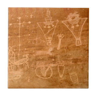 Sego渓谷の岩石彫刻-トムソンの春-ユタ タイル