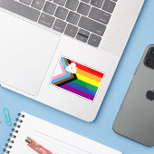 "Sego Belonging" flag of Salt Lake City, Utah, USA シール (ノートパソコンとiPhone)