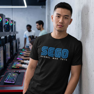 SEGO Sambel Mak Yeye - パロディブランドロゴゲーム Tシャツ