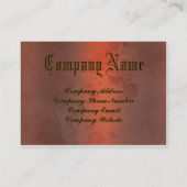 Segonzacヴィンテージのカスタマイズ 名刺 (裏面)