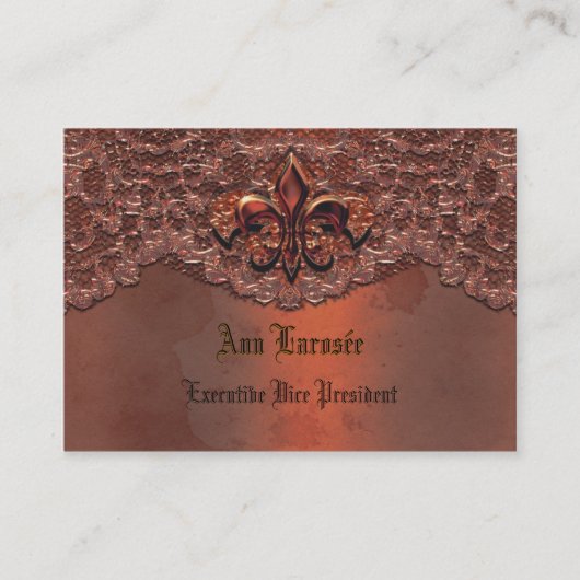 Segonzacヴィンテージのカスタマイズ 名刺 (正面)