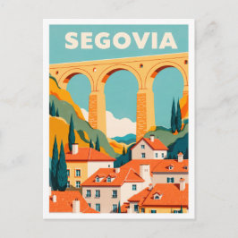Segovia Spain Art vintage Travel ポストカード