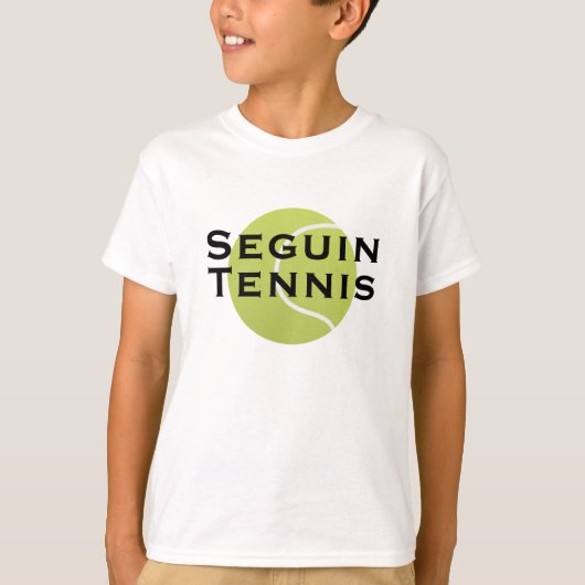 Seguinのテニス Tシャツ (正面)